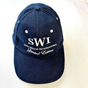 SWI Swiss Watch International Limited Edition Adjustable Baseball Hat -RARE